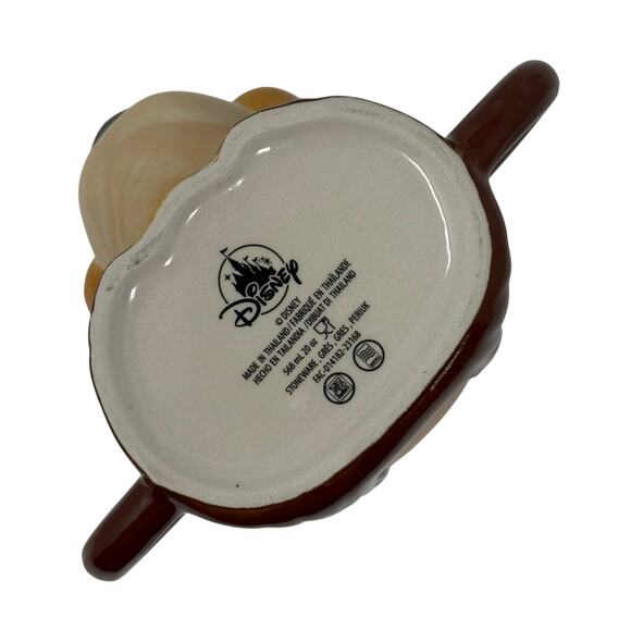 Disney Lady & The Tramp Lady 3D Stoneware Mug 20oz Ceramic Sculpted Cup - Picture 5 of 6